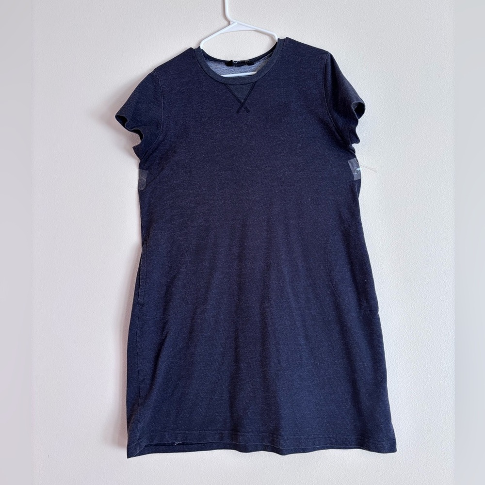 North face Cozy short sleeve sweater t shirt dress